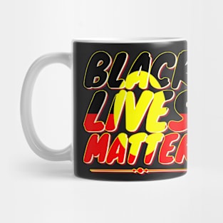 Flag Black lives matter Mug